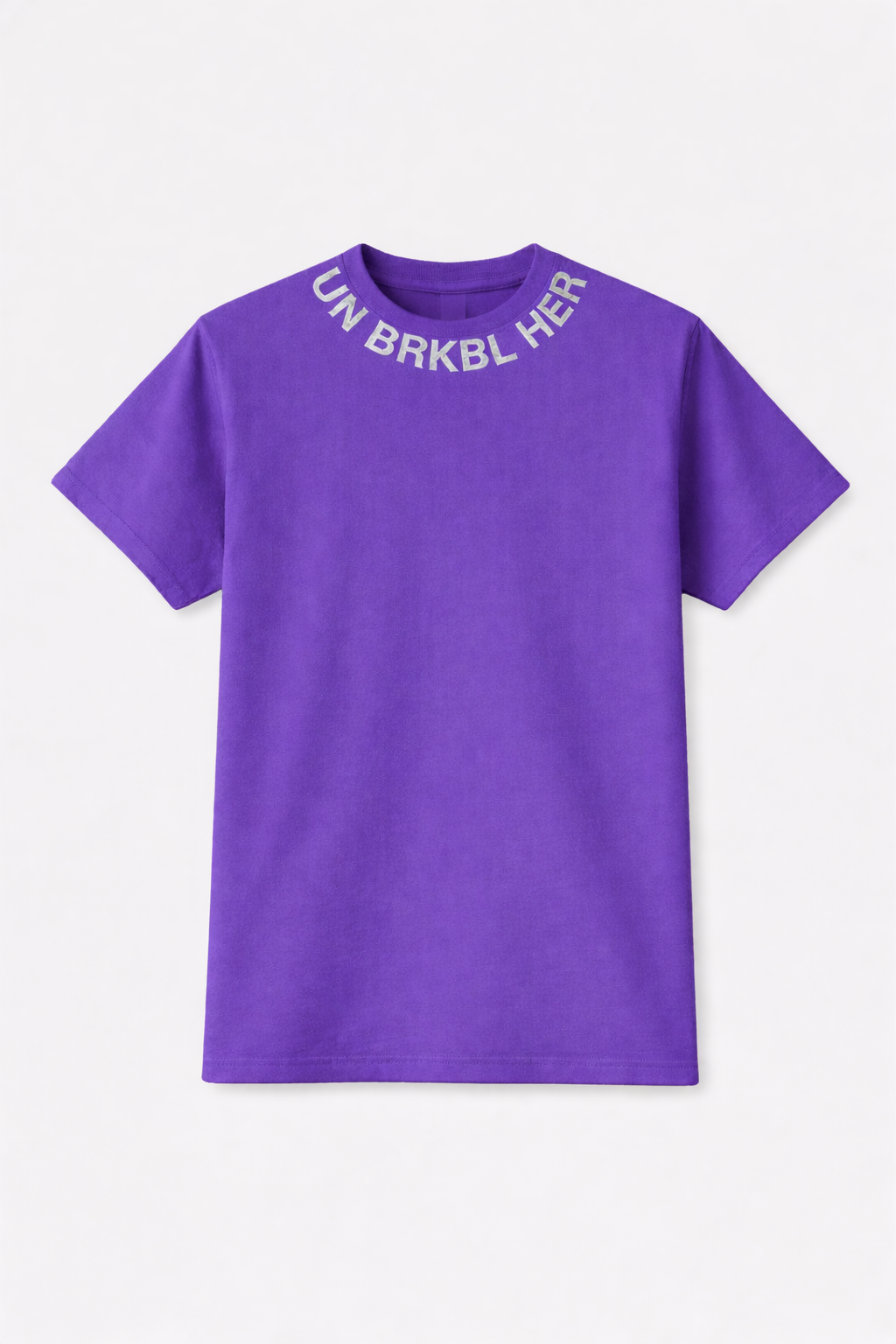 Purple Crowned Unbreakable T-Shirt