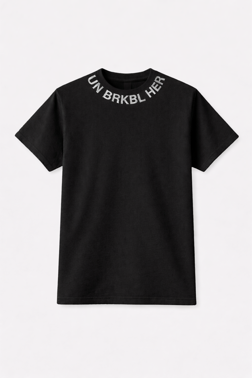 Black Crowned Unbreakable T-Shirt
