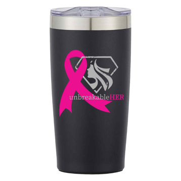 Pink Ribbon Breast Cancer Tumbler